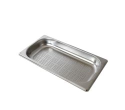 SYSTEMCERAM Gastrobehälter 0836 aus Edelstahl gelocht / Gastro-Zubehör / Abtropfschale