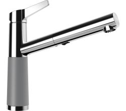 SCHOCK Armatur SC-540 mit Zugauslauf / CRISTALITE PLUS® / Einhebelmischer