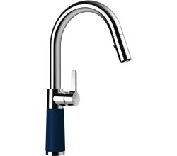 SCHOCK Armatur SC-520 mit Zugauslauf / CRISTADUR® / Einhebelmischer