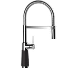 SCHOCK Armatur SC-550 mit Spiralfederauslauf / CRISTALITE PLUS® / Einhebelmischer
