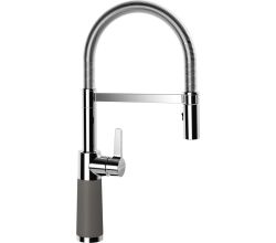 SCHOCK Armatur SC-550 mit Spiralfederauslauf / CRISTADUR® / Einhebelmischer