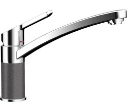 SCHOCK Armatur SC-90 in CRISTADUR® Farben und schwenkbarem Festauslauf