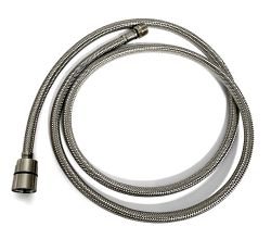 Aquacucina Brauseschlauch für Armatur 45008-E LAGO S Edelstahl matt gebürstet / Ersatzteil