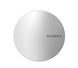 Wastecap mit Schock Logo passend für 3 1/2 Zoll Siebkörbe / Siebkorb Abdeckung