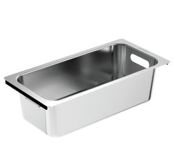 SCHOCK Resteschale 629017 aus Edelstahl / Abtropfschale / Zubehör / Restebecken