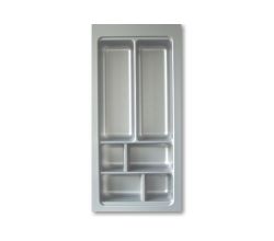 Besteckeinsatz SCOOPII 30 cm (B 200-240 x T 450-490 mm) / Mehrzweckeinsatz / Besteckkasten / Besteckeinsätze