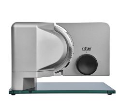 RITTER Allesschneider SONO 2 in SILBERMETALLIC mit freitragenden Metallkonstruktion / Multischneider