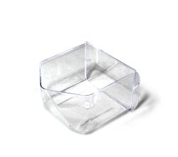 Einzelschütte 1,0 Liter aus Kunststoff transparent / Schüttensystem