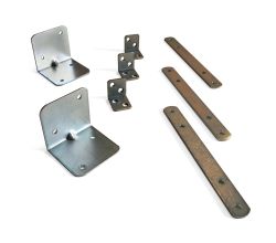 Winkel- und Laschenset für Möbelmontagen / Küchenmontage