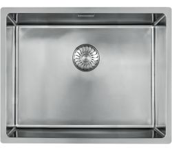 CARESSI Spüle CABLA 60512 ohne Hahnbank / ab 60 cm Schrankbreite / Einbauspüle / Edelstahlspüle