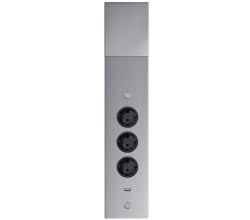 Energie-Ecksäule ST 3007 Deutsche Norm mit 3 Steckplätzen und USB Port