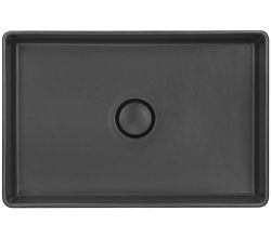 systemceram Aufsatzwaschbecken LAVARA 60 mit keramischer Abdeckung / Spüle / Becken