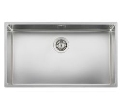 REGINOX Elite NEW YORK 72x40 L Edelstahlspüle ab Schrankbreite 80 cm / Flächenbündig / Flacheinbau / Unterbau