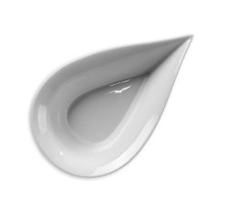 Schale TEARDROPS 36 cm / Holst Porzellan / Servierschale / Servierschüssel / Tropfenschale