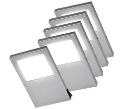 THEBO LED Leuchten-Set TADEO XL 4000K neutralweiß mit Hauptschalter