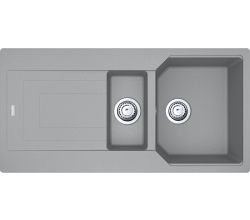 Franke Spüle URBAN UBG 651 Fragranit inkl. Abtropfbecken / Ausschnittmaß 980 x 480 mm / Granitspüle