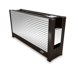 Langschlitztoaster VOLCANO 3 / 2-Scheiben-Toaster mit Aluminiumfronten / Toaster