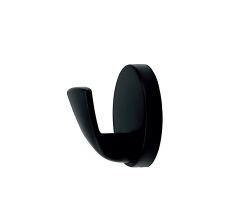 DesignLight Garderobenhaken W-6419-CZ-C-01 in SCHWARZ / Wandhaken