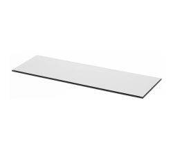 Linero MosaiQ Deko Einleger 350 x 106,5 x 4 mm Rauchglas / Relingsystem / Kesseböhmer