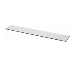 Linero MosaiQ Deko Einleger 585 x 106,5 x 4 mm Rauchglas / Relingsystem / Kesseböhmer