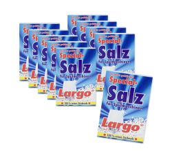 10er SET Spülmaschinensalz Largo Spezial - Salz 1,2 kg / Salz / Geschirrspülmaschinensalz