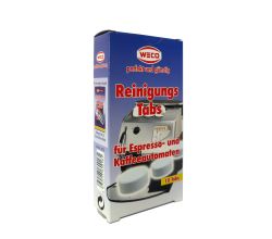 WECO Kaffeemaschinen Reiniger Tabs 10x2g / ReinigungsTabs / Kaffeemaschinenreinigungstabs