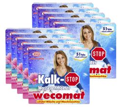 10er Set - Wasserenthärter Tabs wecomat Kalk Stop / Entkalkungstabs