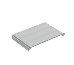 WESCO Ersatzdeckel M8381005-9 für Double Shorty 2 x 15 L und Trio Shorty / Abfalleimer / Systemdeckel