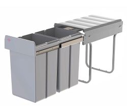 WESCO Traditionline DOUBLE-BOY 410 X / 300-2, alugrau ab 30 cm Schrankbreite