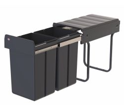 WESCO Traditionline DOUBLE-BOY 410 X / 300-2, anthrazit ab 30 cm Schrankbreite