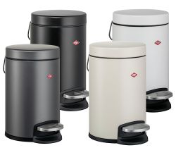 WESCO Kosmetikeimer 113 mit 3 Liter Abfallvolumen und Fußtritt / Badeimer / Standabfallbehälter