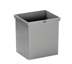 WESCO M8366117-1 Ersatzeimer mit 17 Liter Volumen und Doppelbügel aus Kunststoff / Eimer