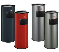 WESCO Standascher 50 inklusive Abfallvolumen 50 Liter / Mülleimer / Ascher