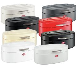 WESCO Brotkasten SINGLE ELLY im ovalen Retro Design / Brotbehälter / Brotbox