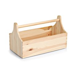ZELLER Werkzeugkiste 13329 aus Kieferholz / Holzbox
