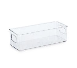 ZELLER 14751 Aufbewahrungsbox 25,5 x 9,5 x 7,6 cm, Kunststoff / Kunststoffbox