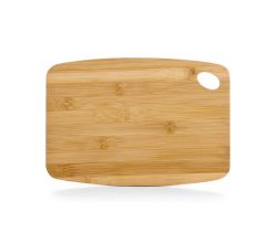 ZELLER 25230 Schneidebrett aus Bambus, ca. 26,5 x 18,5 x 0,8 cm