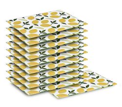 10er SET ZELLER 26337 Glasschneideplatte LEMON aus Sicherheitsglas, ca. 40 x 30 cm